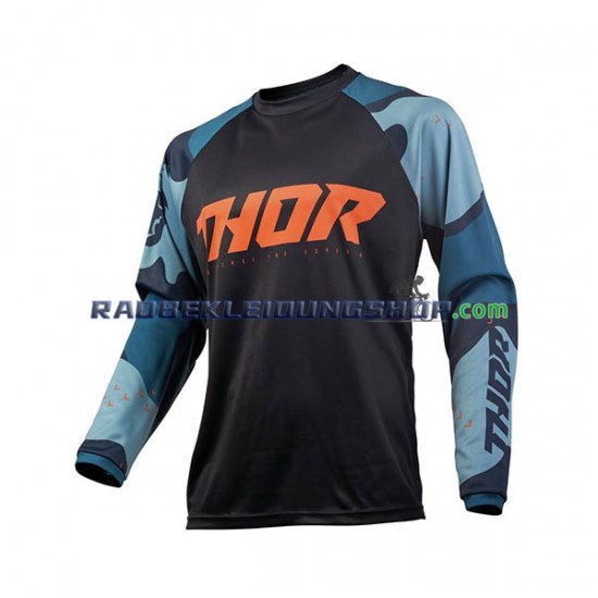 Thor Sector Camo 2020 MTB Trikot Langarm Herren N001