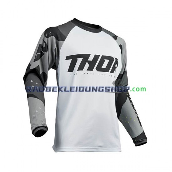 Thor Sector Camo 2020 MTB Trikot Langarm Herren N002